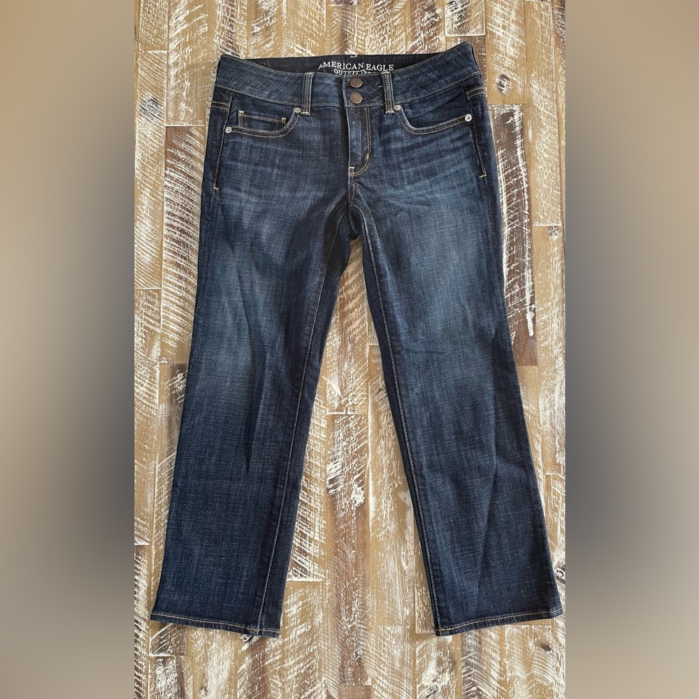 American Eagle Outfitters Women’s Indigo Artist Crop Jeans